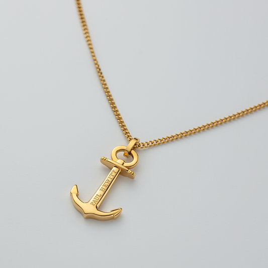 The Anchor Necklace Gold