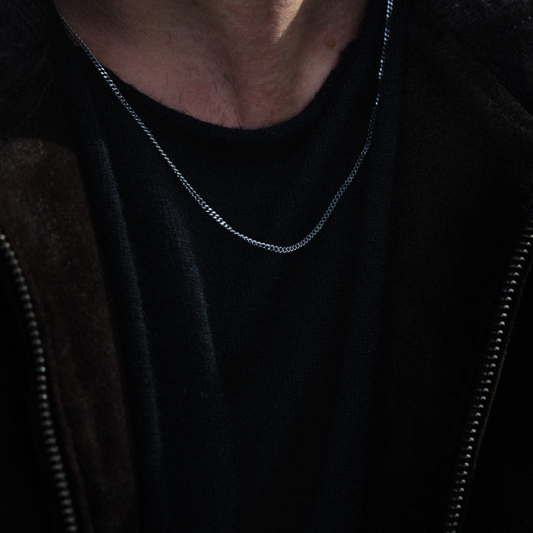 Men's Essential Necklace Silver