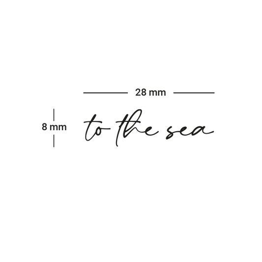 to the sea Tattoo
