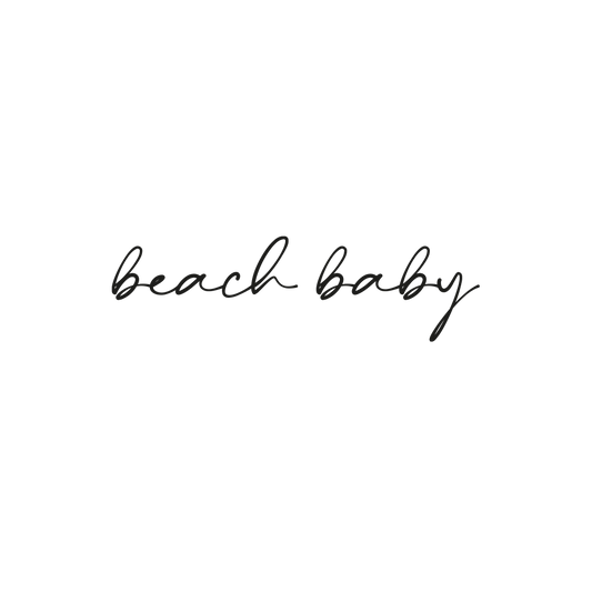 beach baby Tattoo