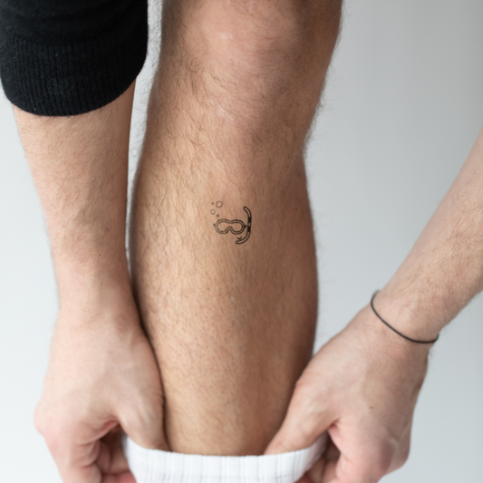 Men's Diver Tattoo