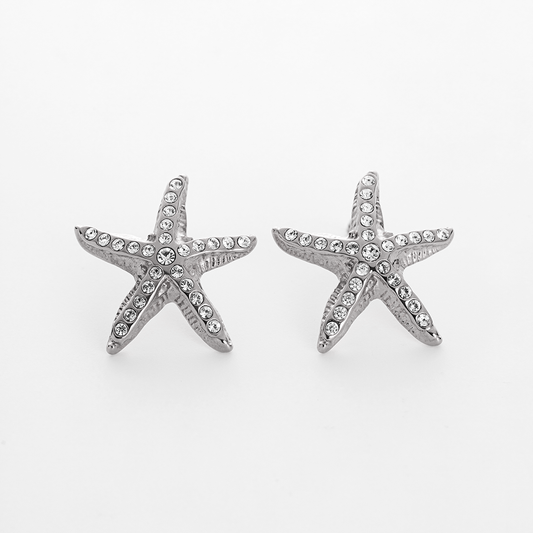 Sea Star Ohrring Silber