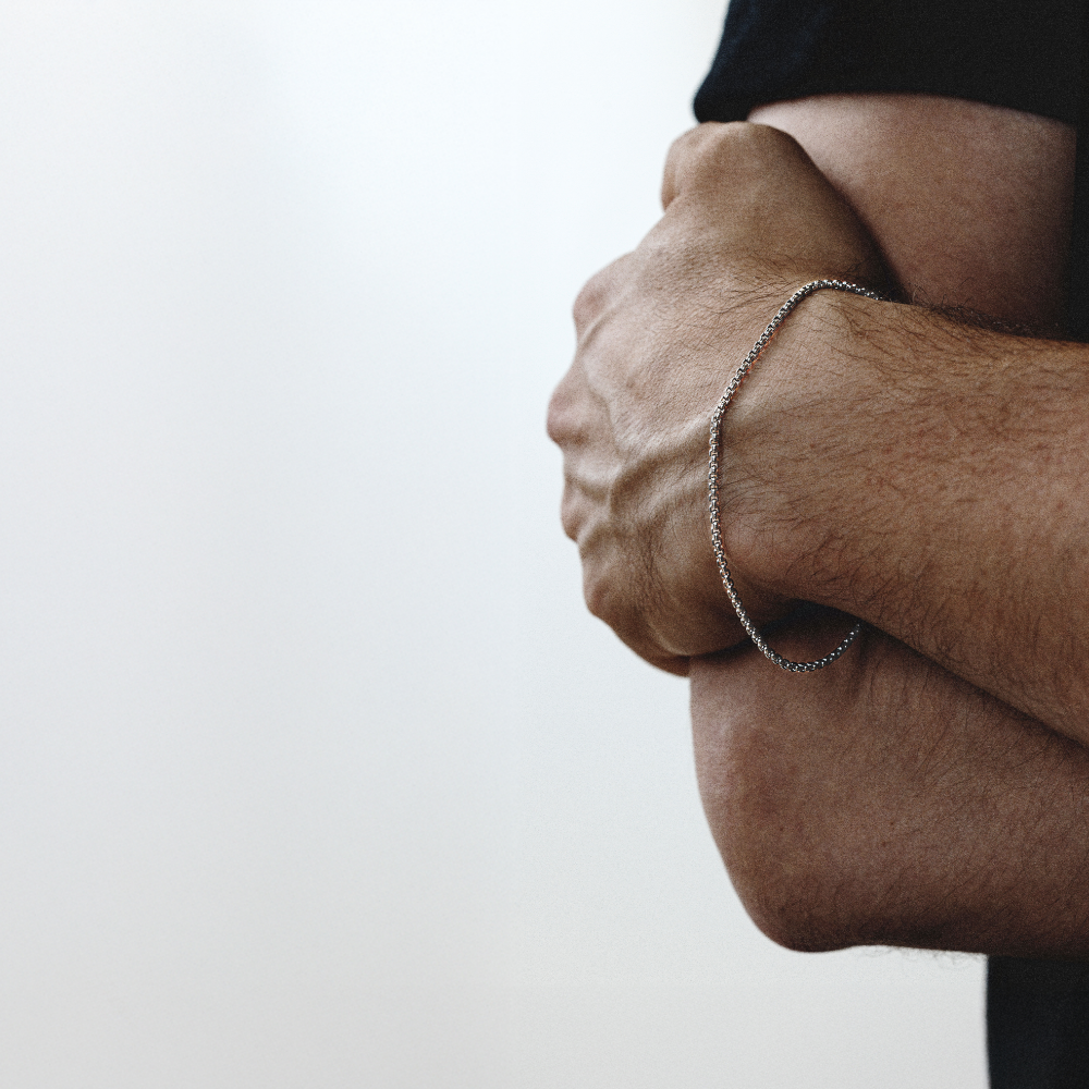 Men's Essential bracelet silver – Paul Hewitt