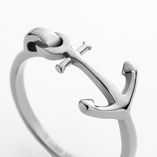 The Anchor II Ring Silver