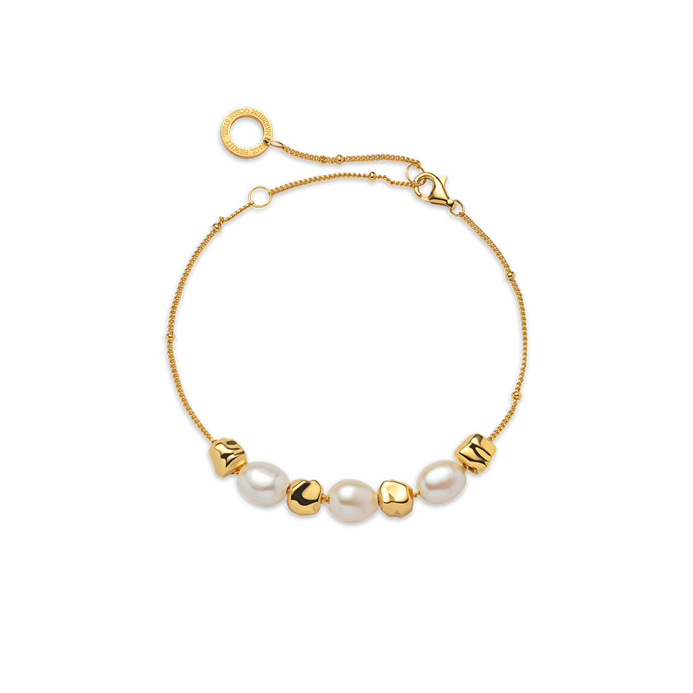 Tanishq 2025 pearl bracelet
