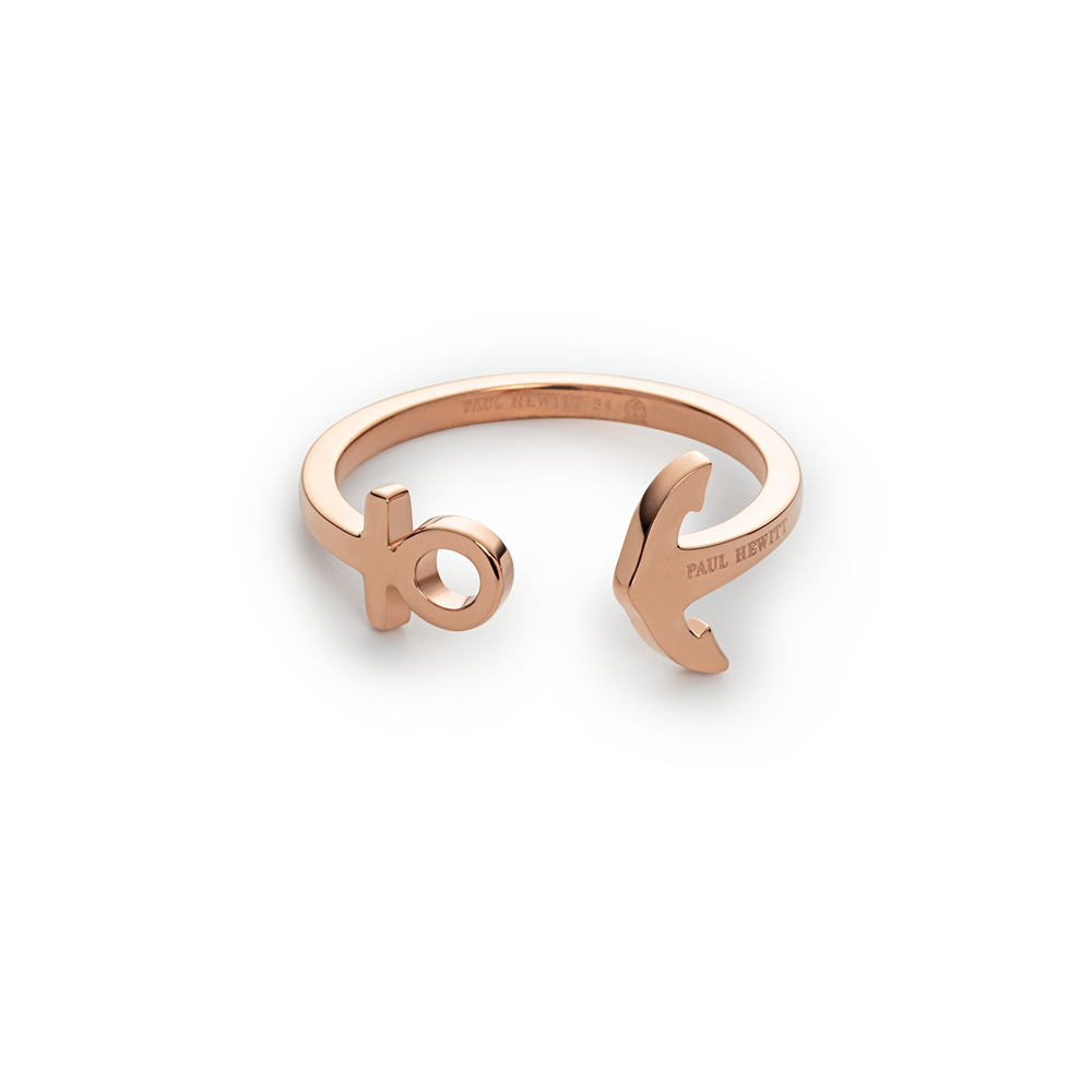 Ring The Anchor rose gold PAUL HEWITT