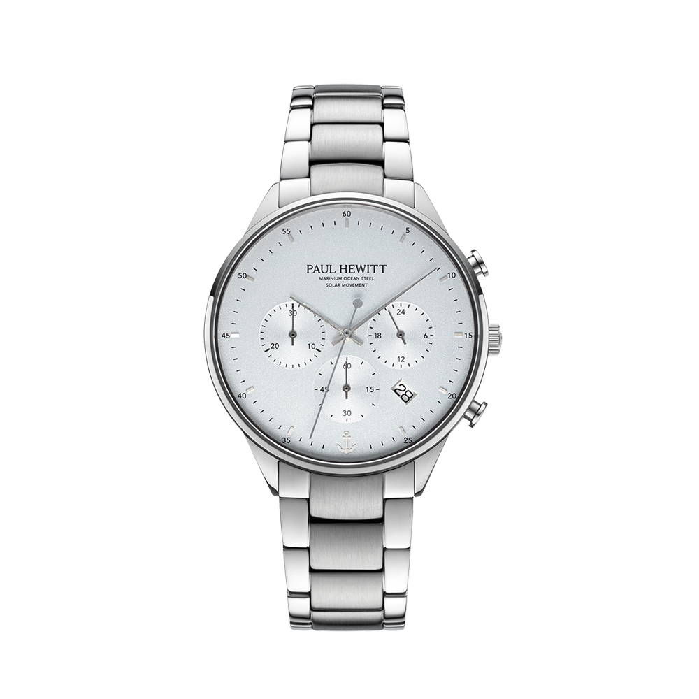 Stainless Steel Paul Hewitt Chrono White Sand Paul Hewitt Sailor