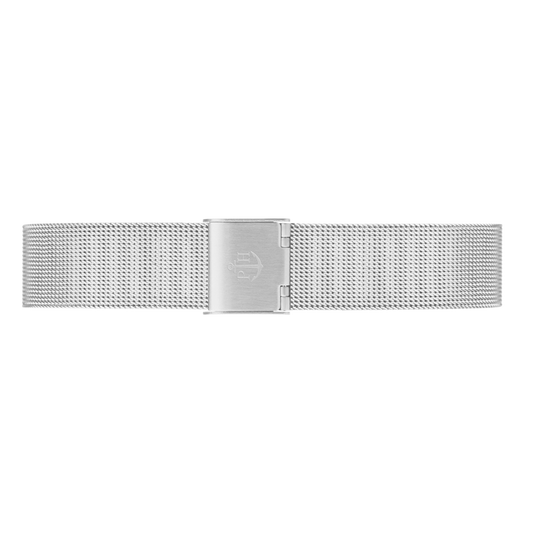 Uhrenarmband Mesh Silber 16 mm