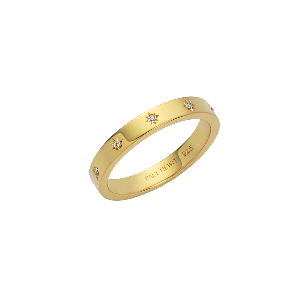 Windrose Intuition Ring Gold