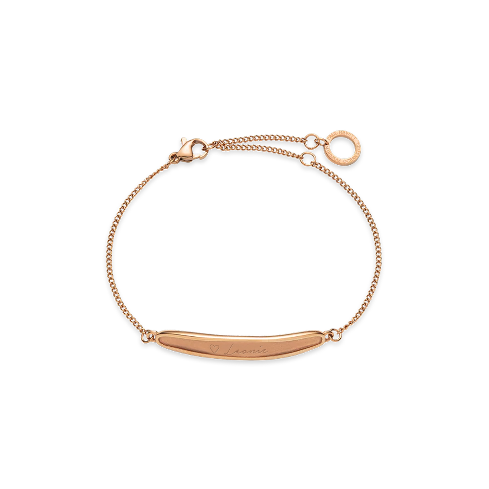 Plate Bracelet Rose Gold