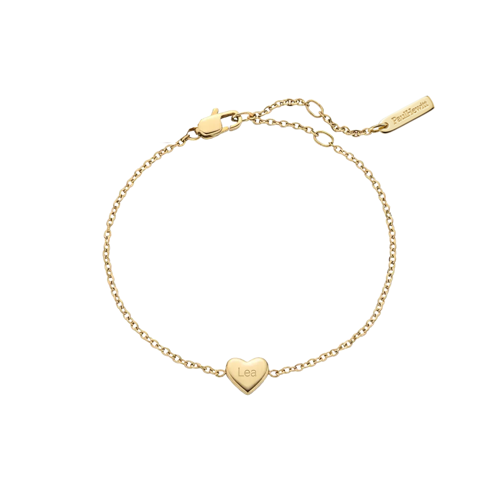 Heart Armkette Gold