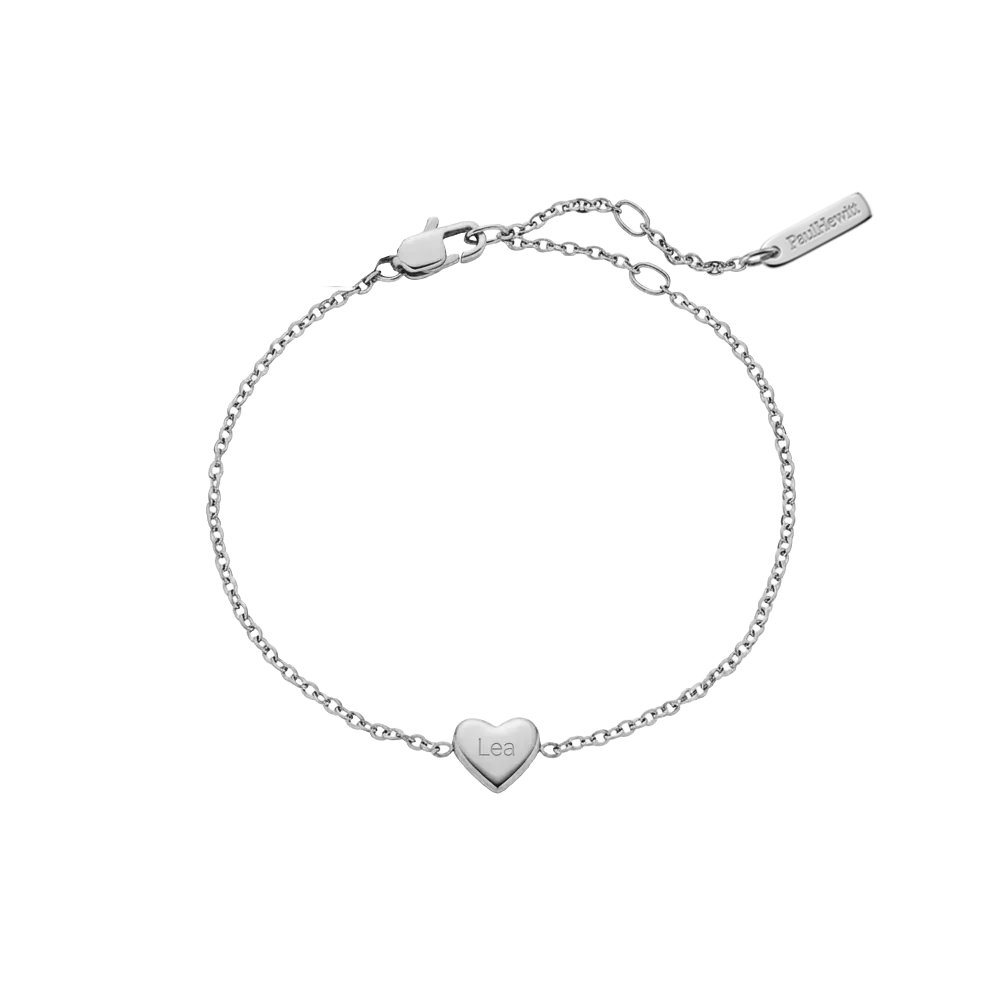 Heart Armkette Silber