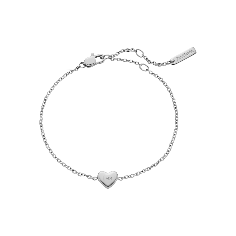 Heart Armkette Silber