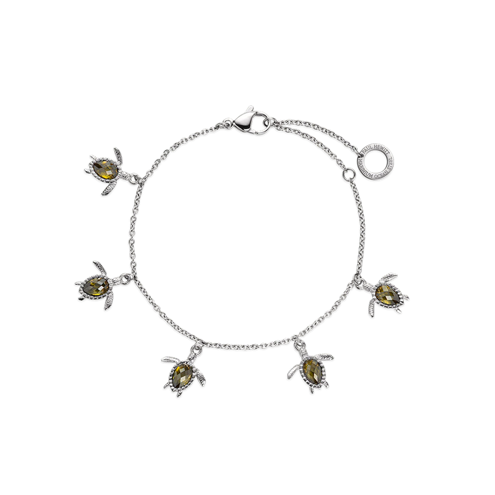 Turtle Bracelet Argent