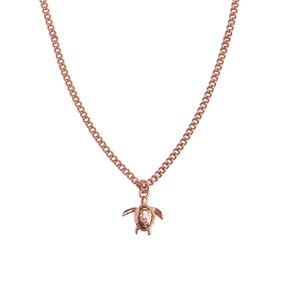 Turtle Essential Halskette Roségold