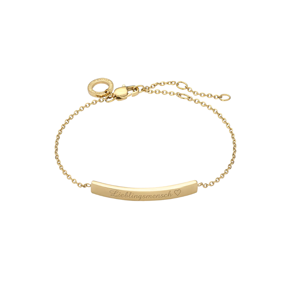 Slim Bar Bracelet Gold