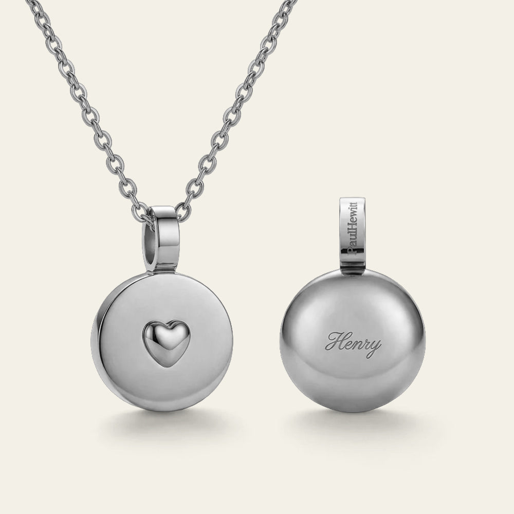 Hemisphere Collier Argent