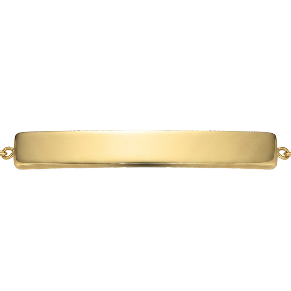 Slim Bar Armkette Gold