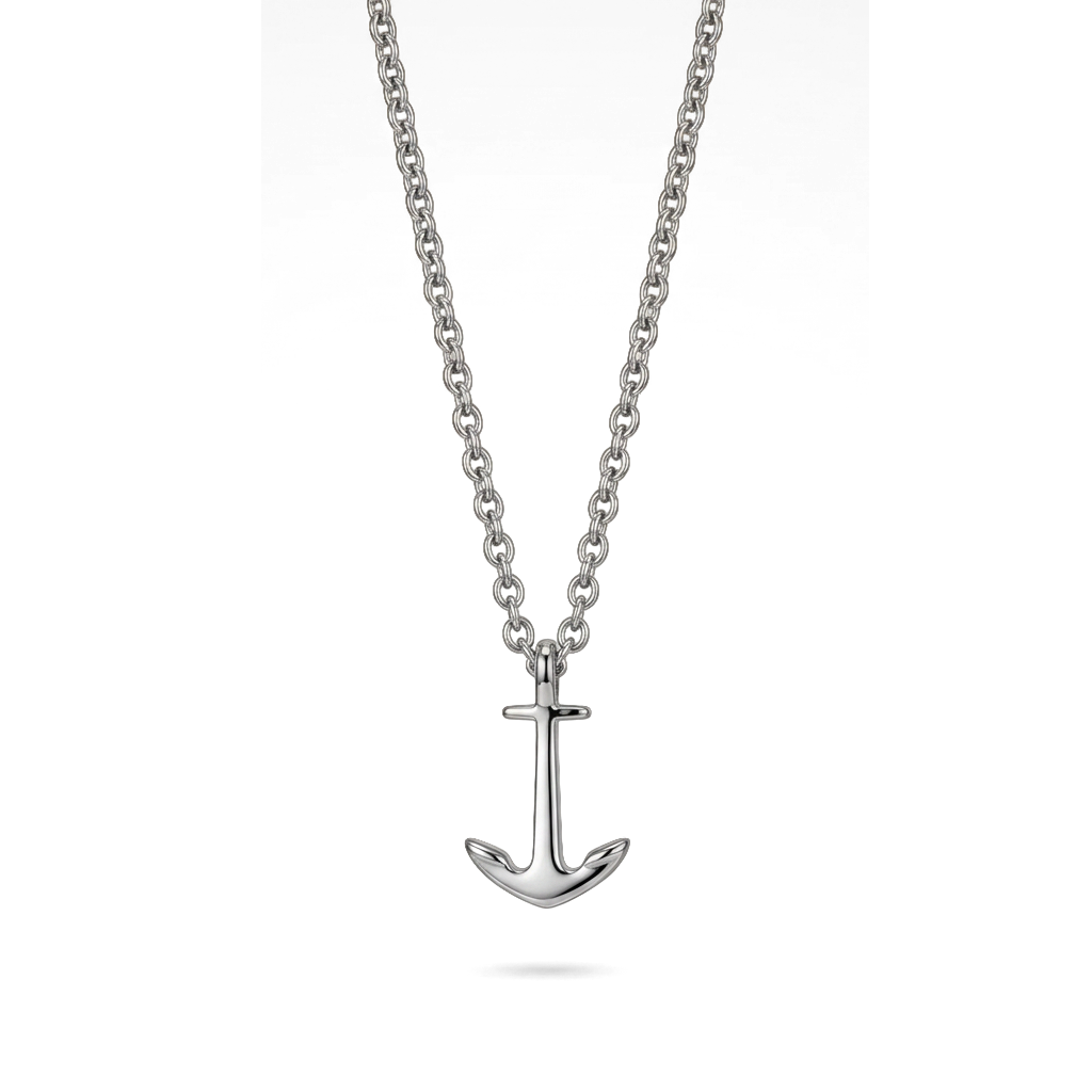 Anchor Halskette Silber