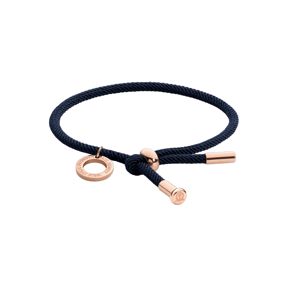 Vitamin Sea Armband Roségold Marinebelau