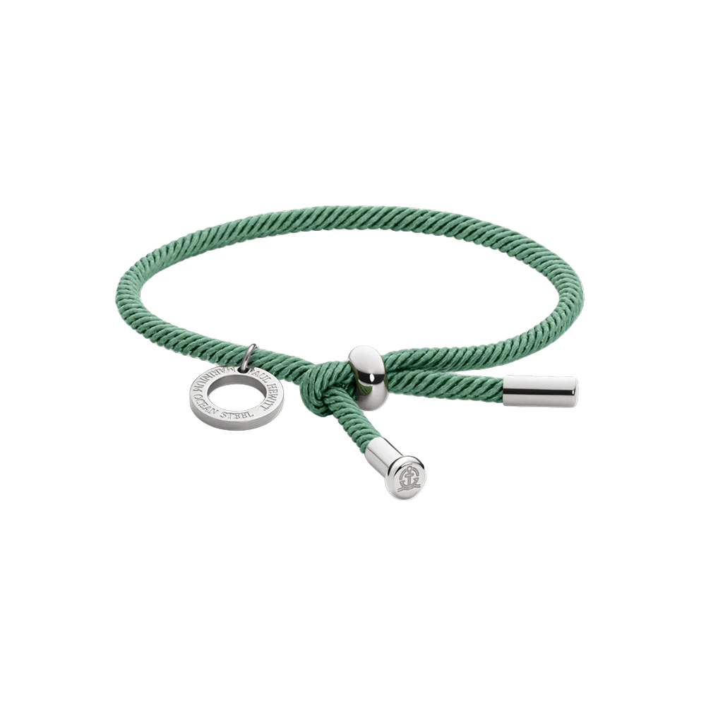 Vitamin Sea Armband Silber Blaugrün