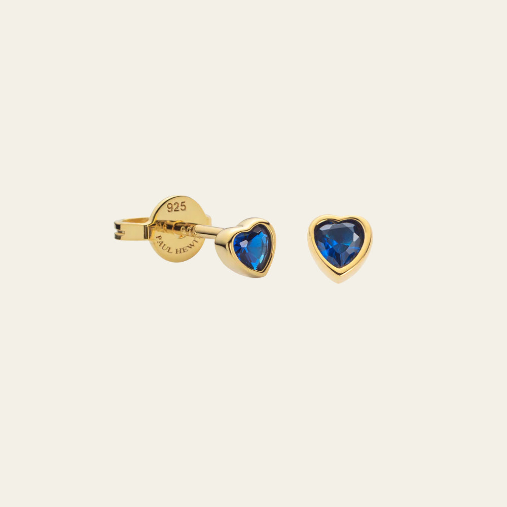 Heart of the Sea Mono Earring Gold