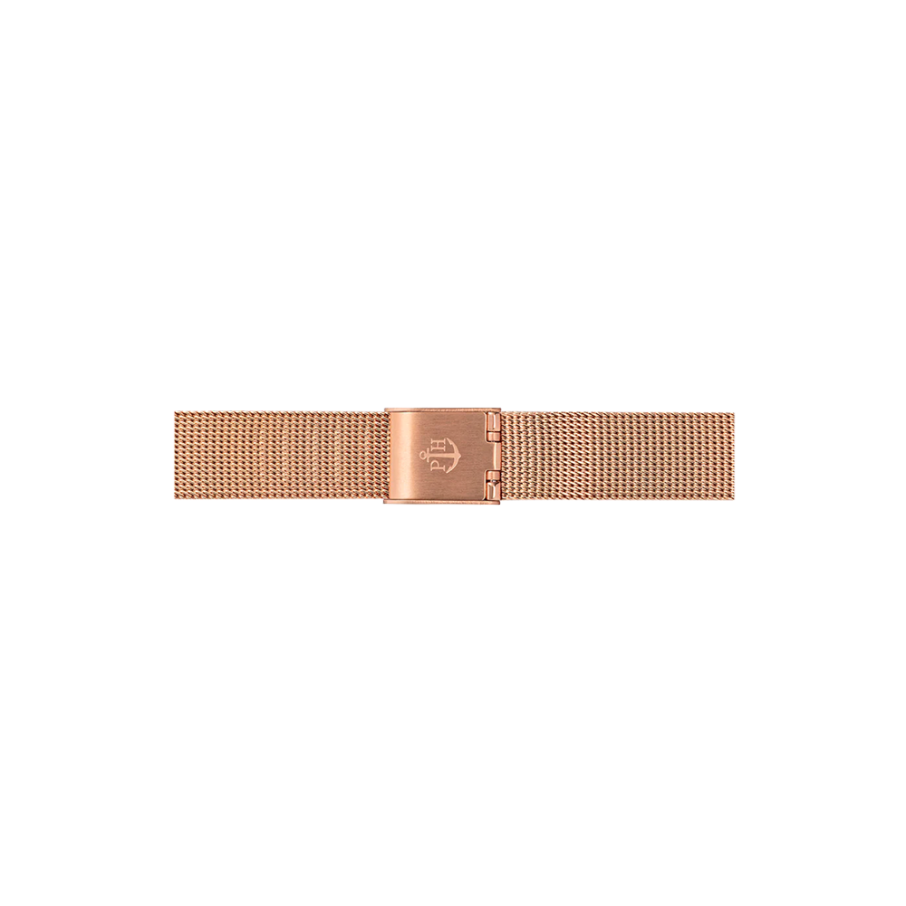 Mesh Uhrenarmband Roségold 12 mm