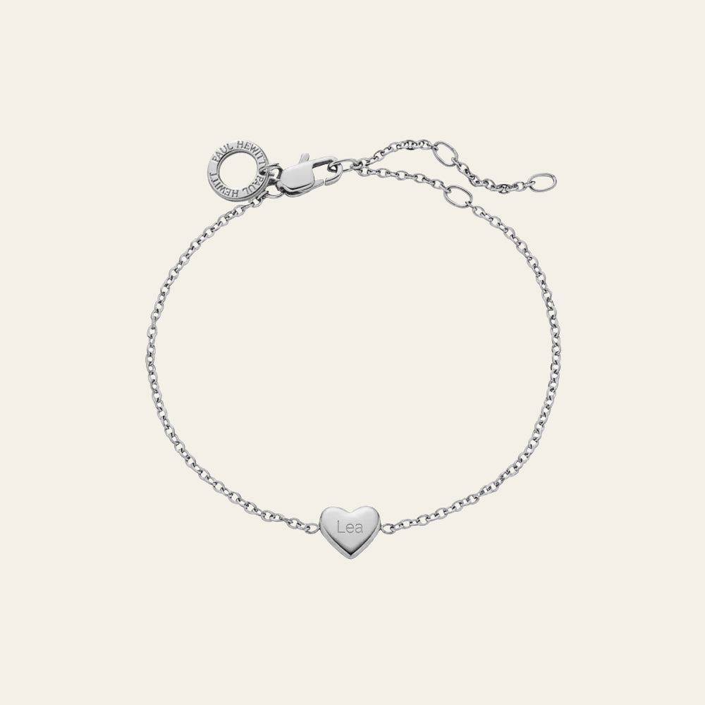 Heart Bracelet Silver