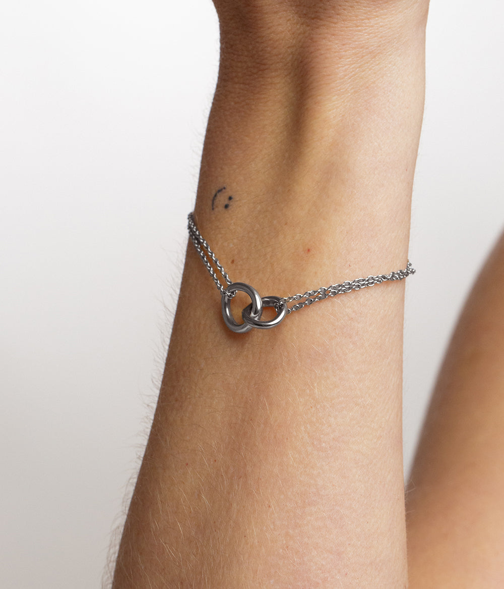 Waves Armkette Silber
