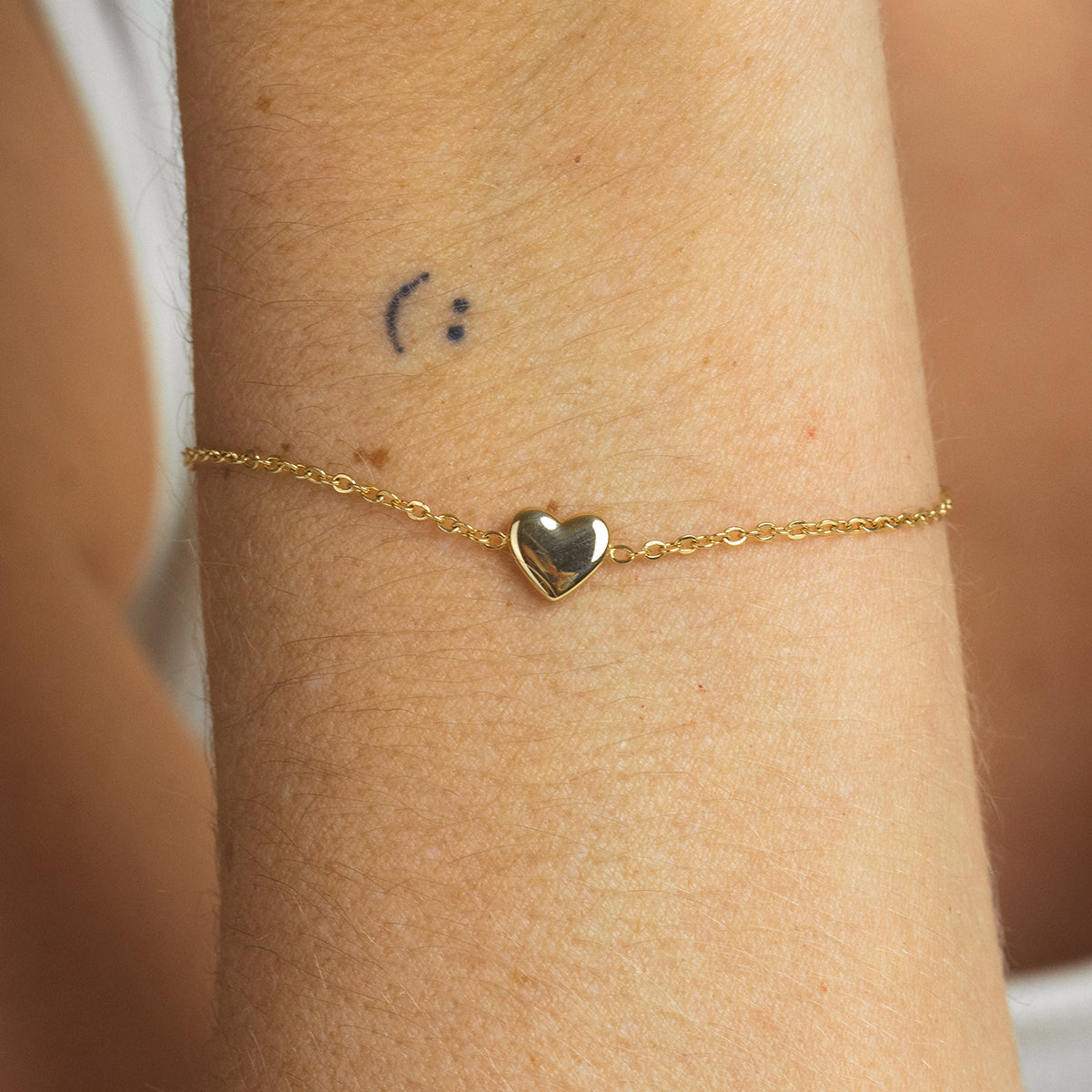 Heart Armkette Gold