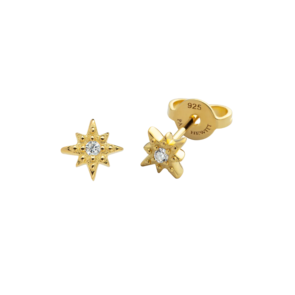 Windrose Mono Earring Gold