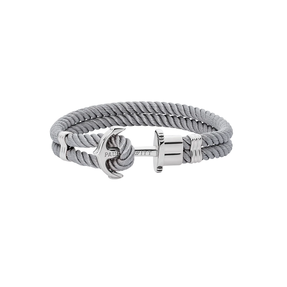 Phrep Armband Silber Grau