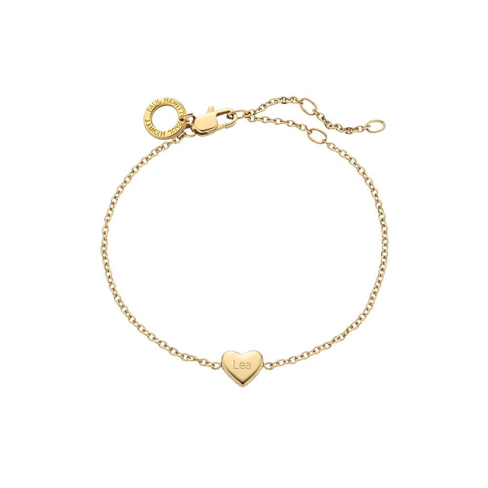 Heart Bracelet Gold