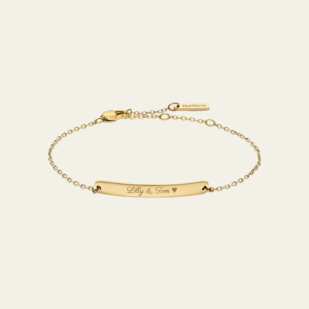 Loveprint Armkette Gold