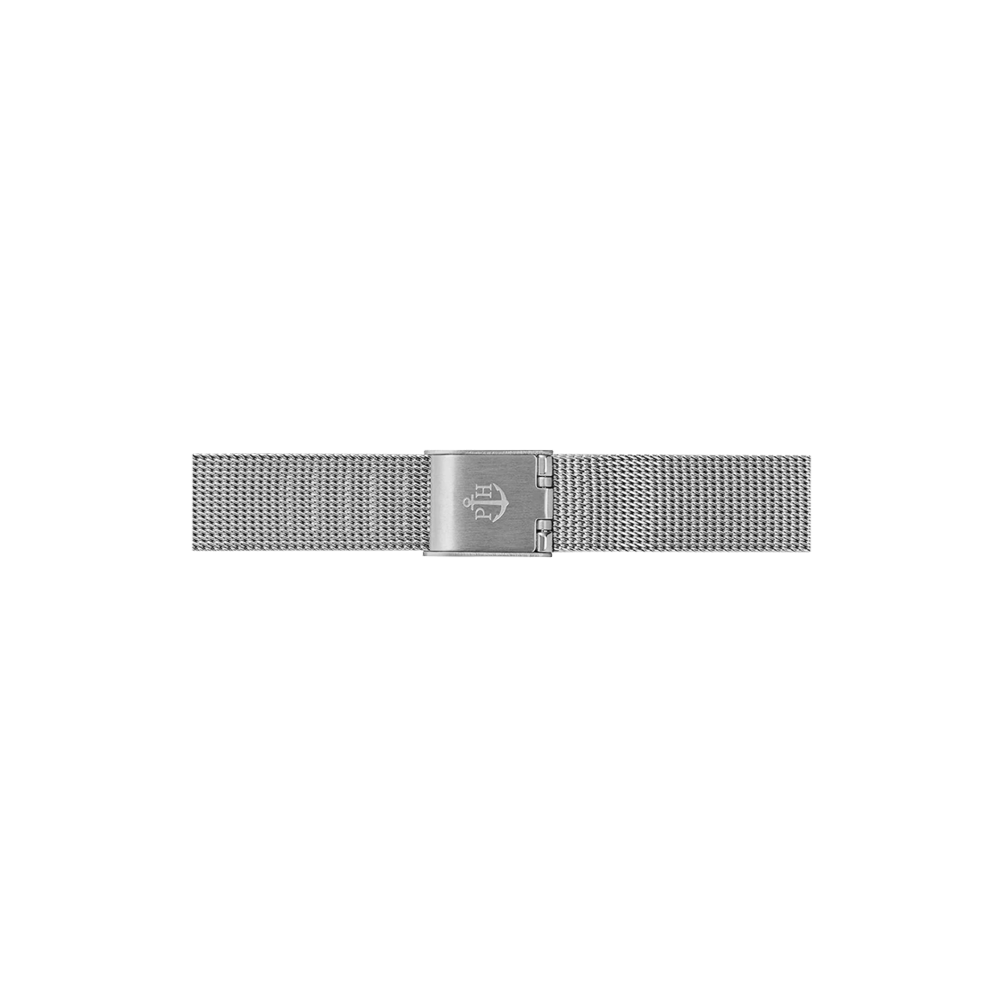 Mesh Uhrenarmband Silber 12 mm