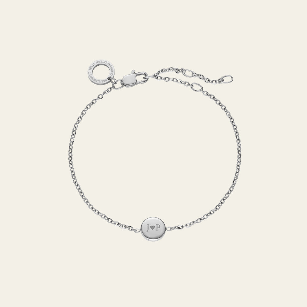 Round Armkette Silber