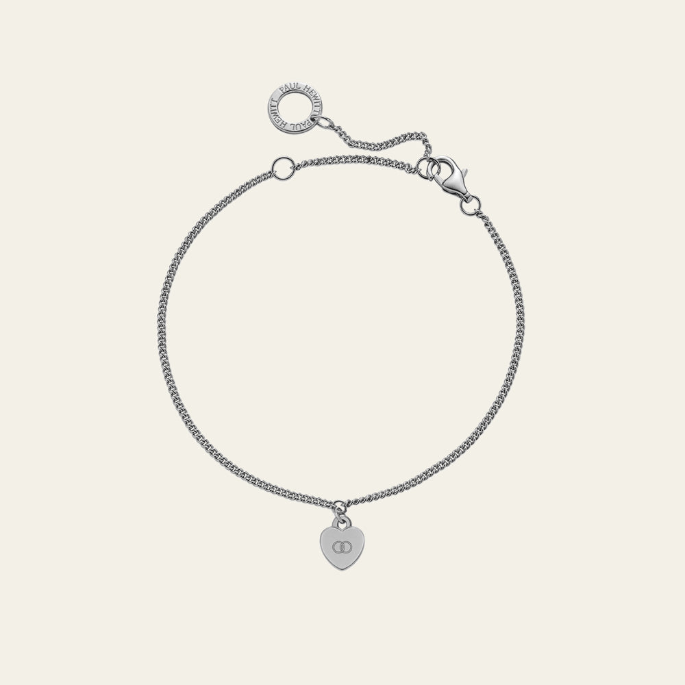 Ocean Heart Bracelet Silver