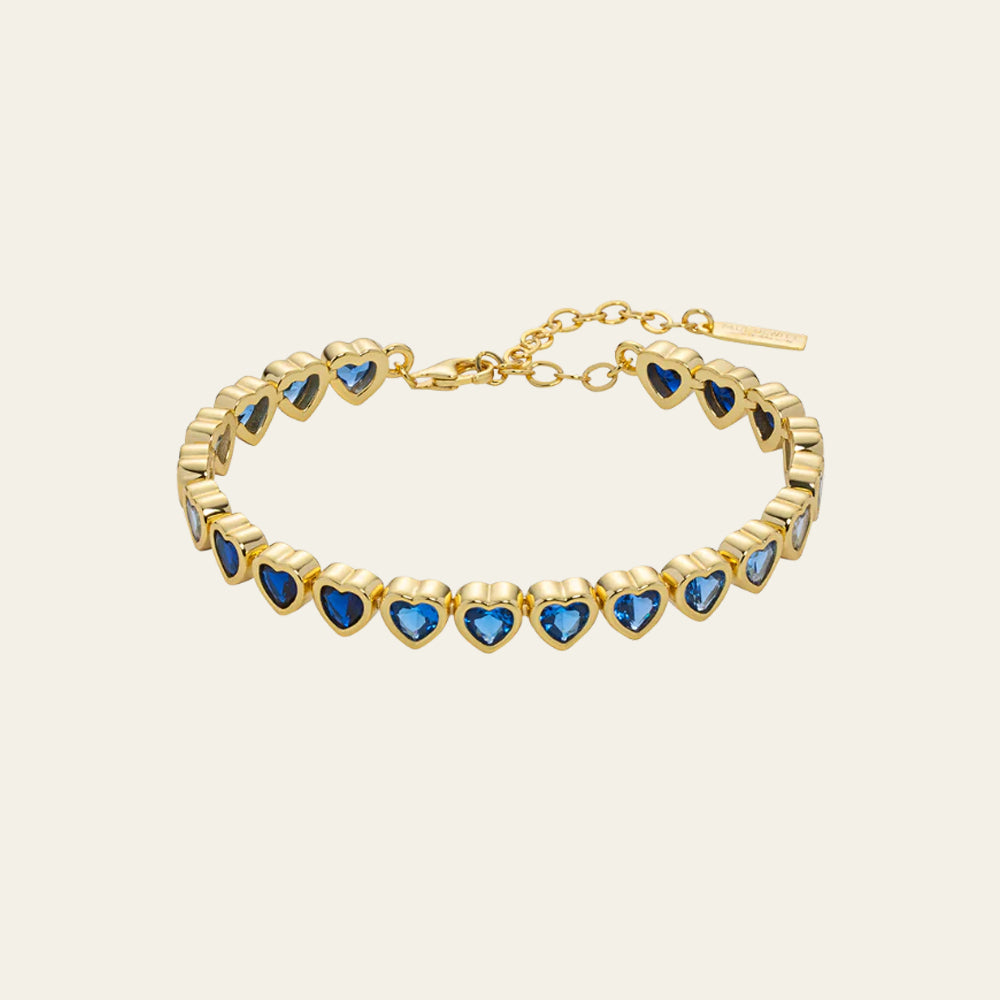 Heart of the Sea​ Rainbow Bracelet Or