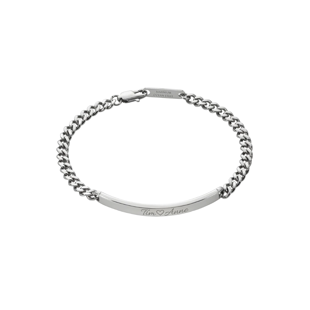 ID Armkette Medium Silber