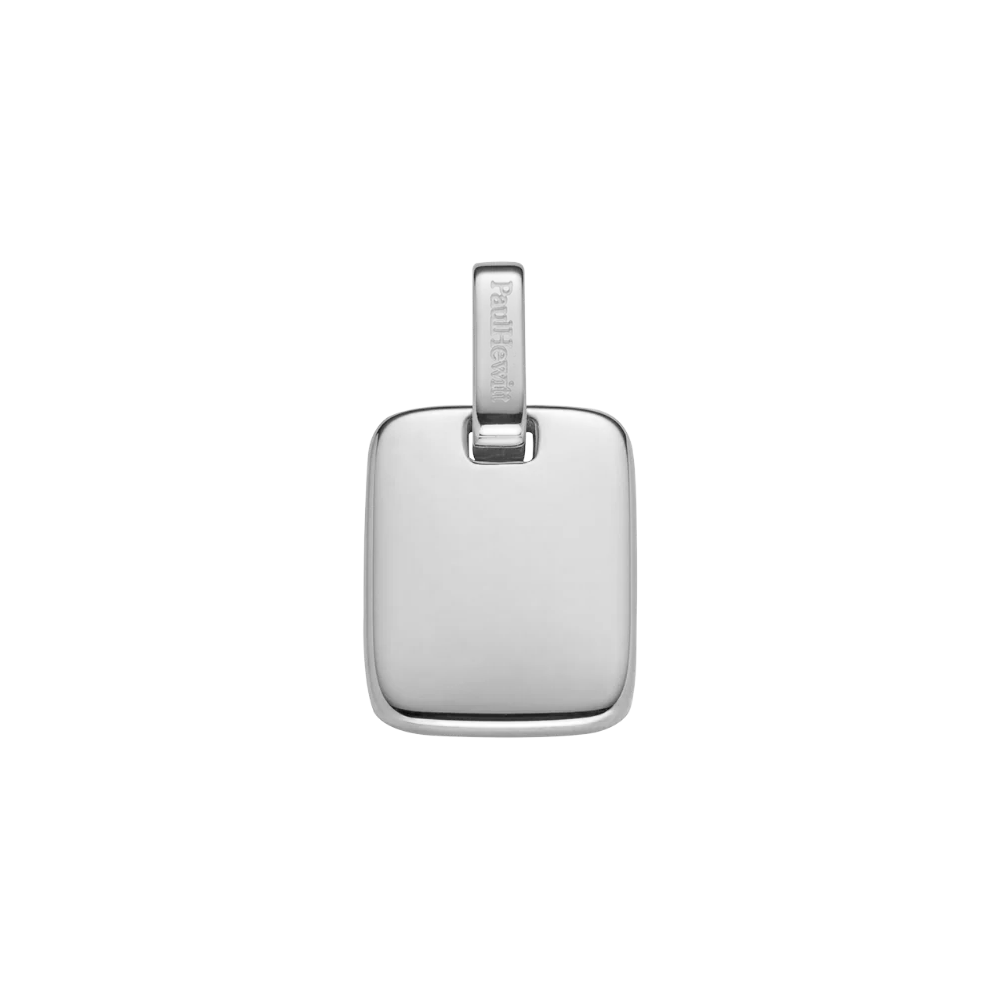 Plate Pendant Silber