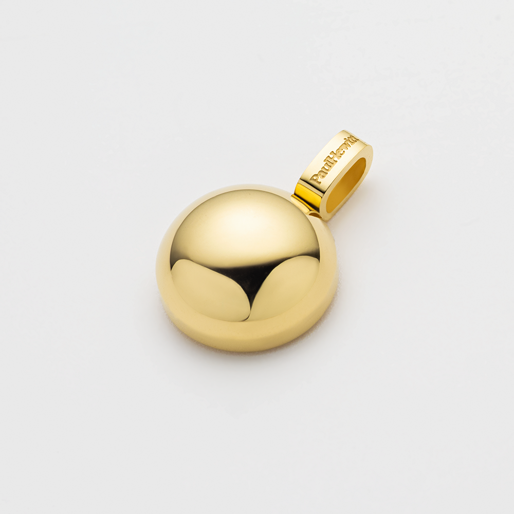 Hemisphere Pendant Mama Gold