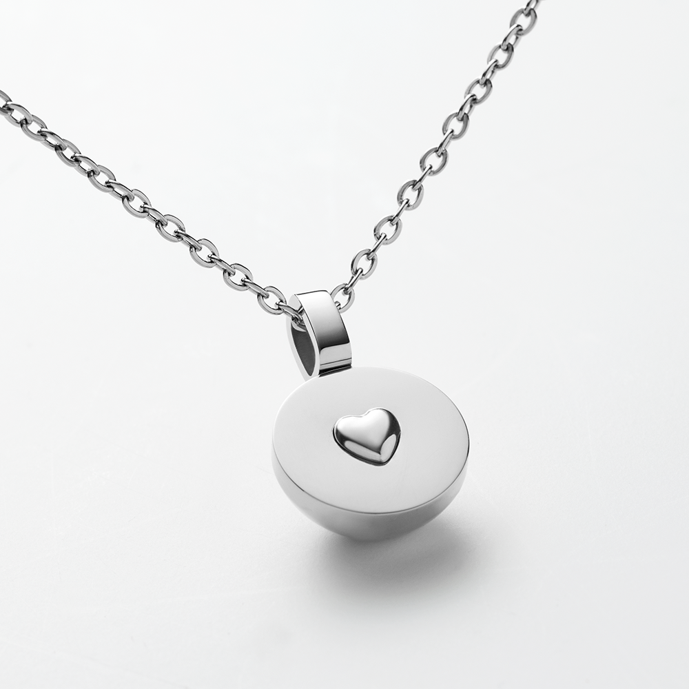 Set Hemisphere Pendant Halskette Silber