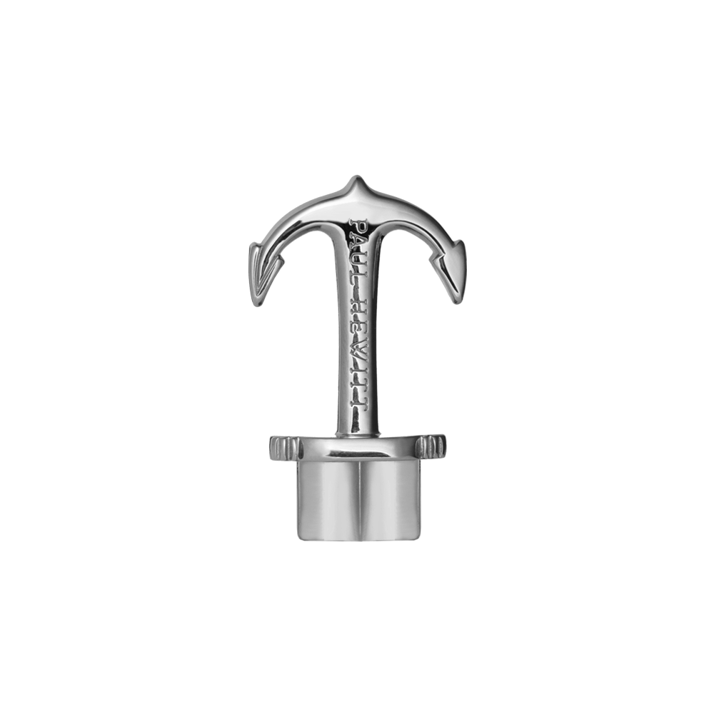 Ankerarmband Phrep Silber Leder Braun