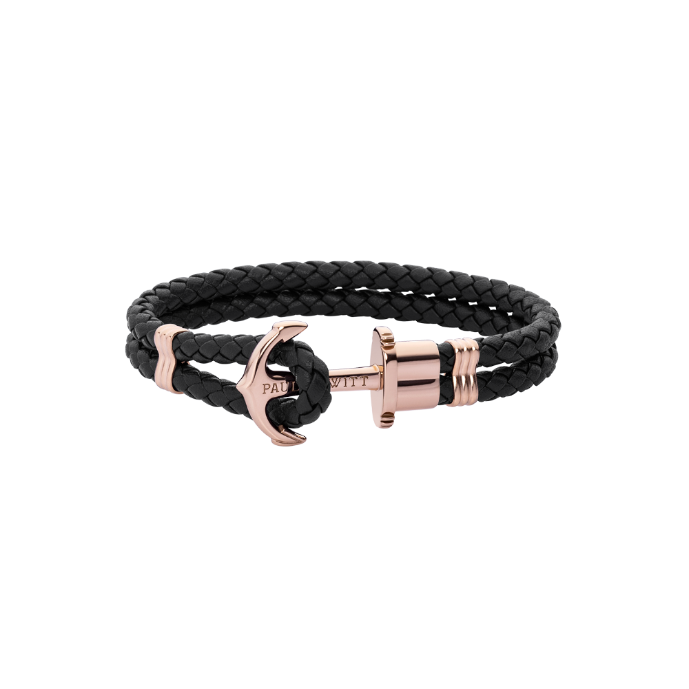 Christmas Gift,anchor Bracelet / Men's Leather Bracelet / Cool Jewelry /  Men's Gift / Black Bracelet / Braided Leather Wristband - Etsy