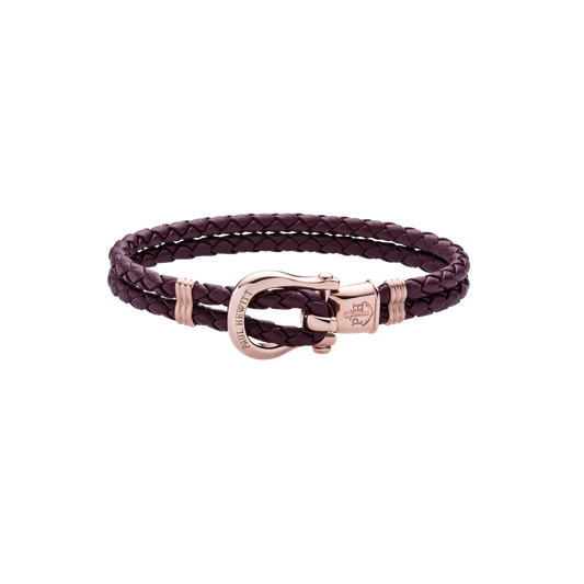 Armband Phinity Roségold Dark Mauve