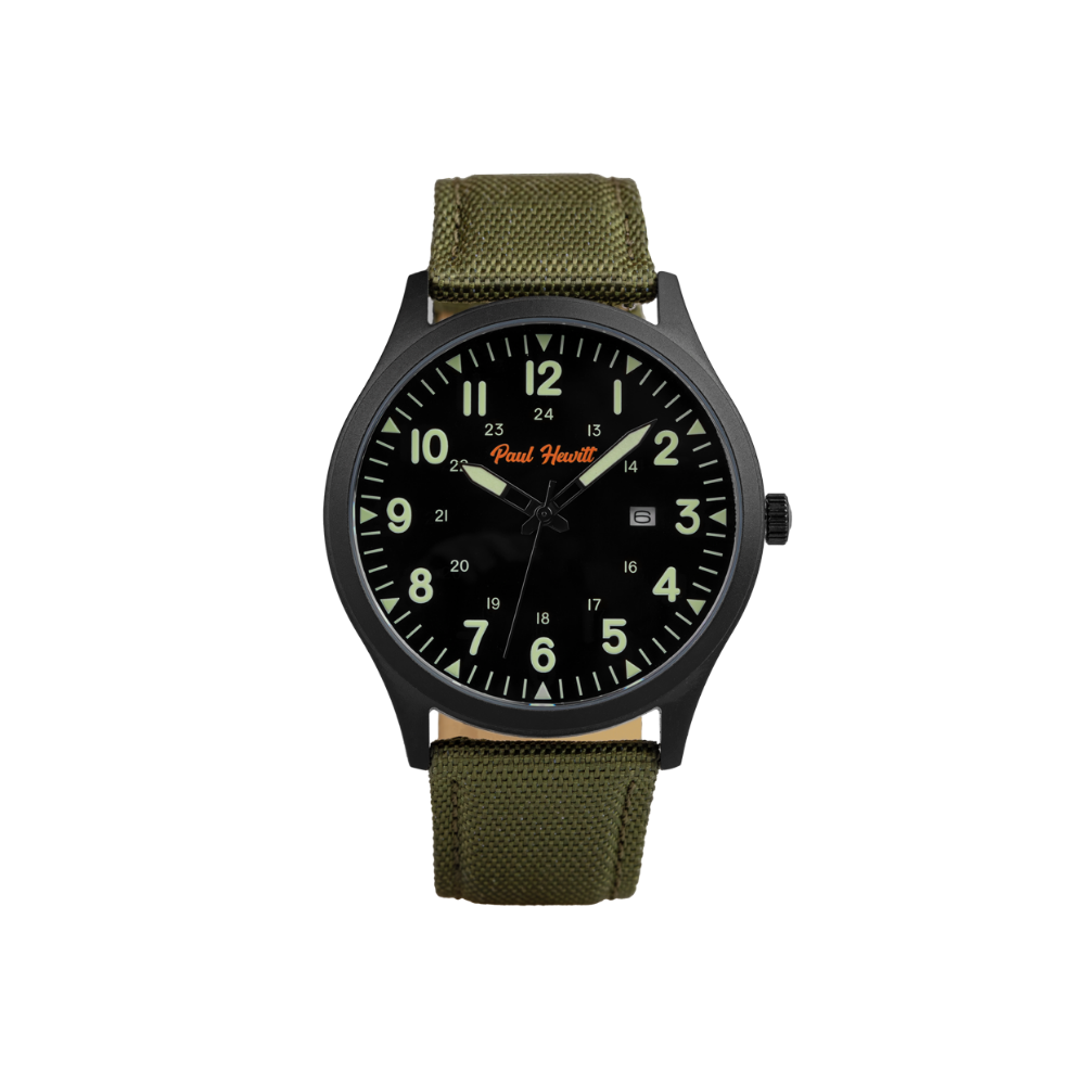 Paul Hewitt Captain's Field Watch NATO olive