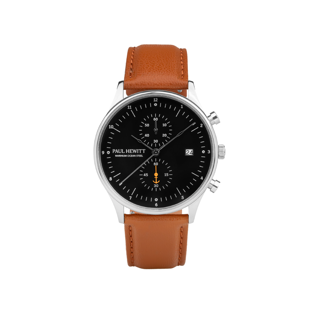 Paul Hewitt Chrono Quartz Leder brown