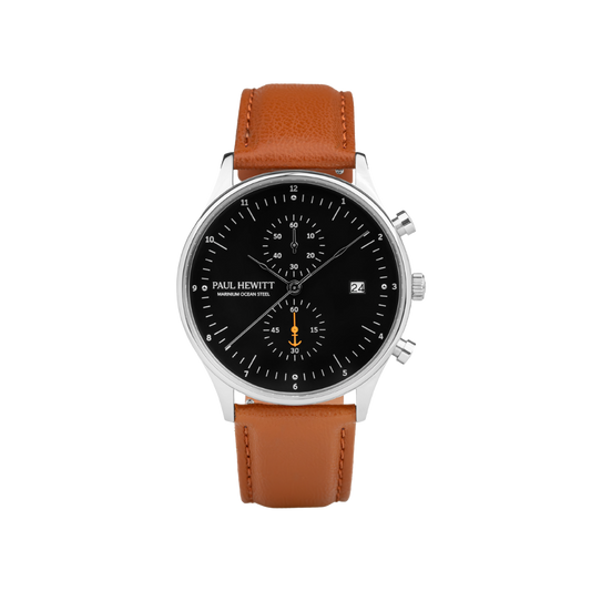 Chrono Quartz Leather brown