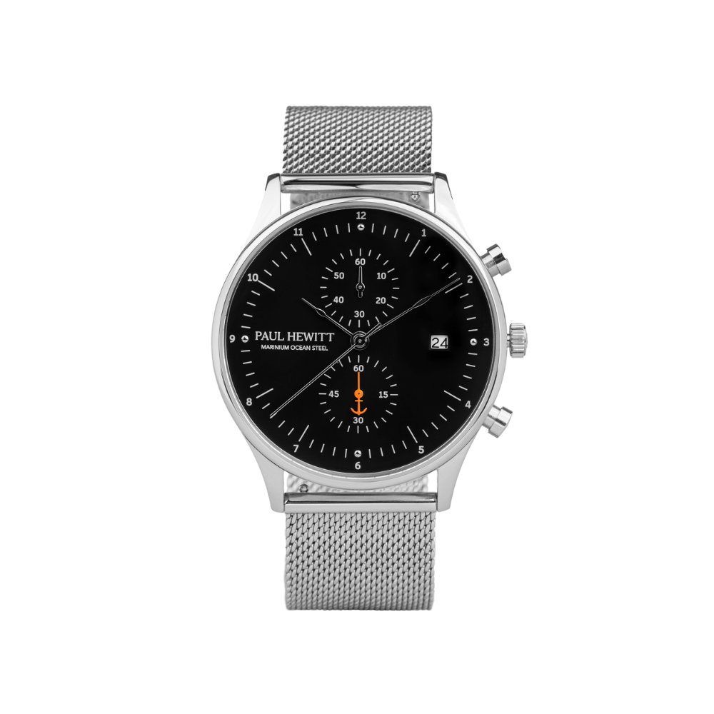 Paul Hewitt Chrono Quartz Mesh silver