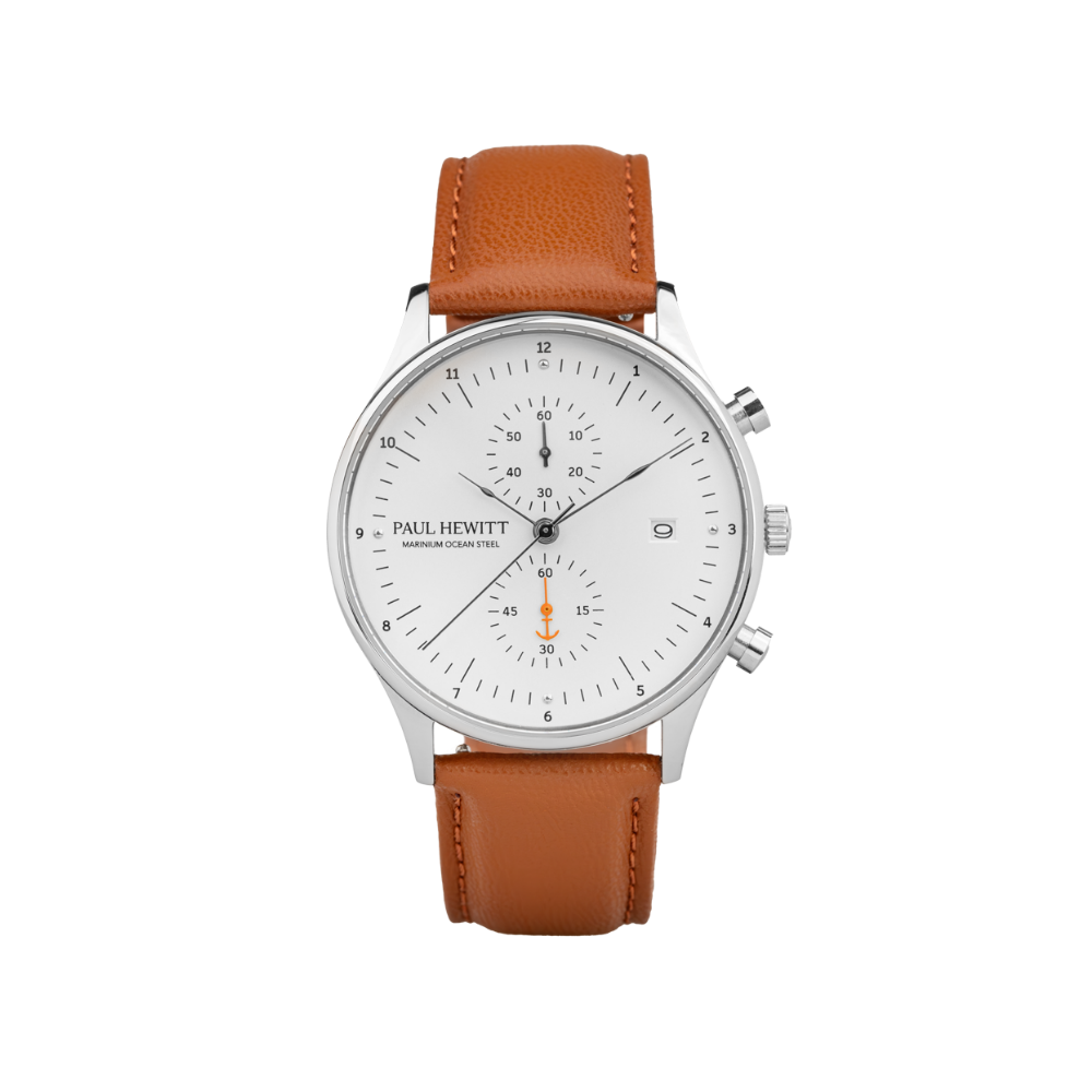 Paul Hewitt Chrono Quartz Leder brown